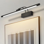 lampe led moderne argentée fixée mur 60cm clips fixation 12w