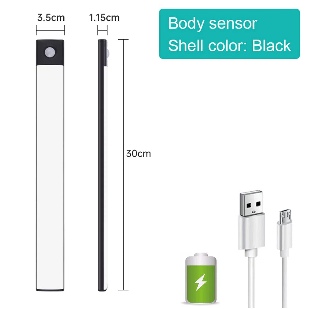 lampe led sans fil rechargeable adhésive blanc moderne induction charge usb 5v