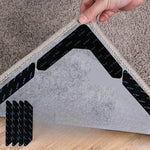 tapis sol moderne adhésifs antidérapants réutilisables 123x123mm 16pcs 25x130mm 32pcs