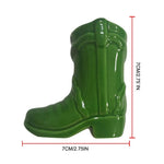 support match céramique boho bottes cowboys glitter blanc noir vert rose moderneDecorationCheminéeHouse