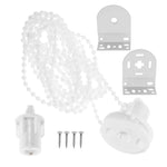 rideau lamelles blanc moderne chaîne accessoires réparation vis fixations métal