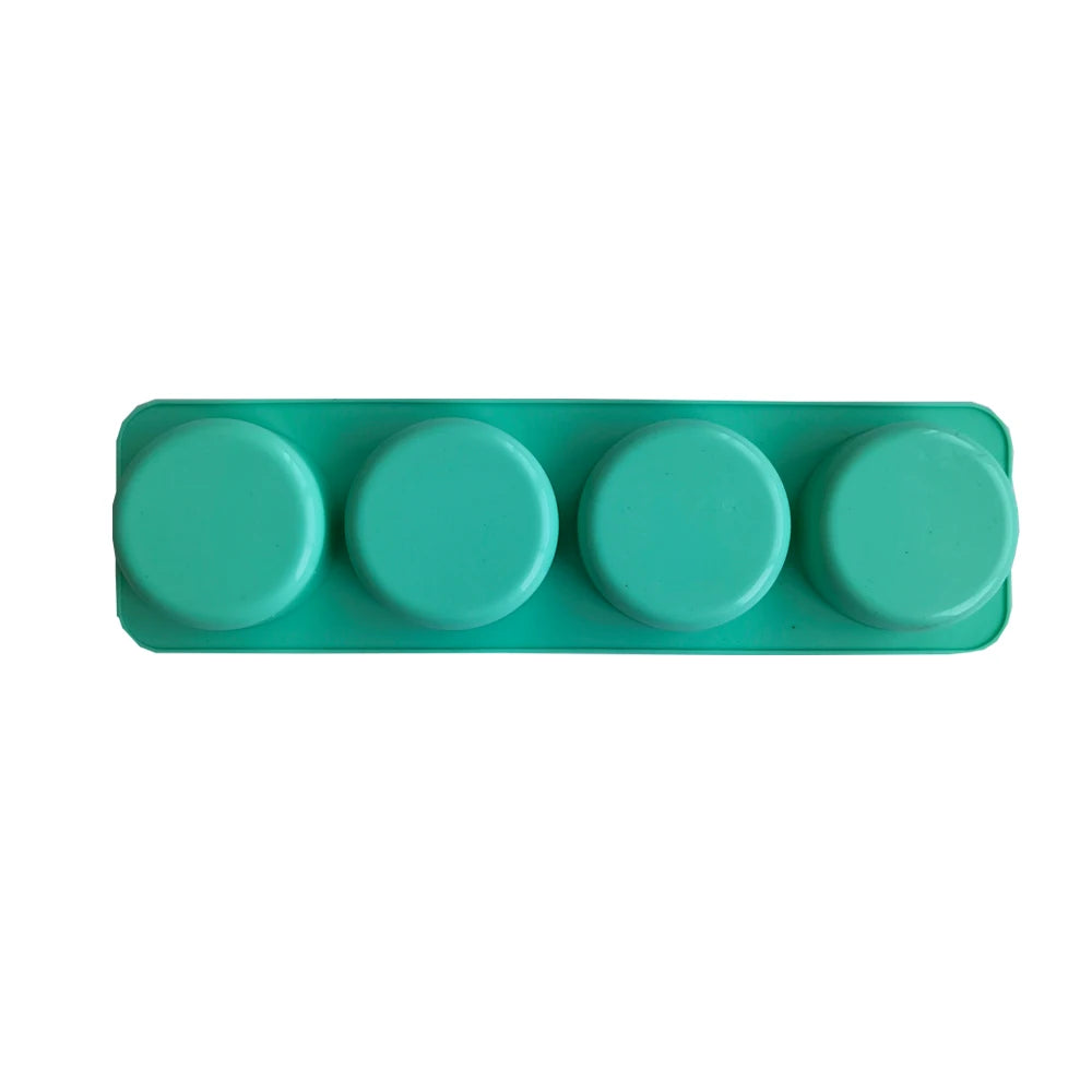 moules savon silicone rose bleu vert modernes couvercle multifonctionnels bricolage fabrication