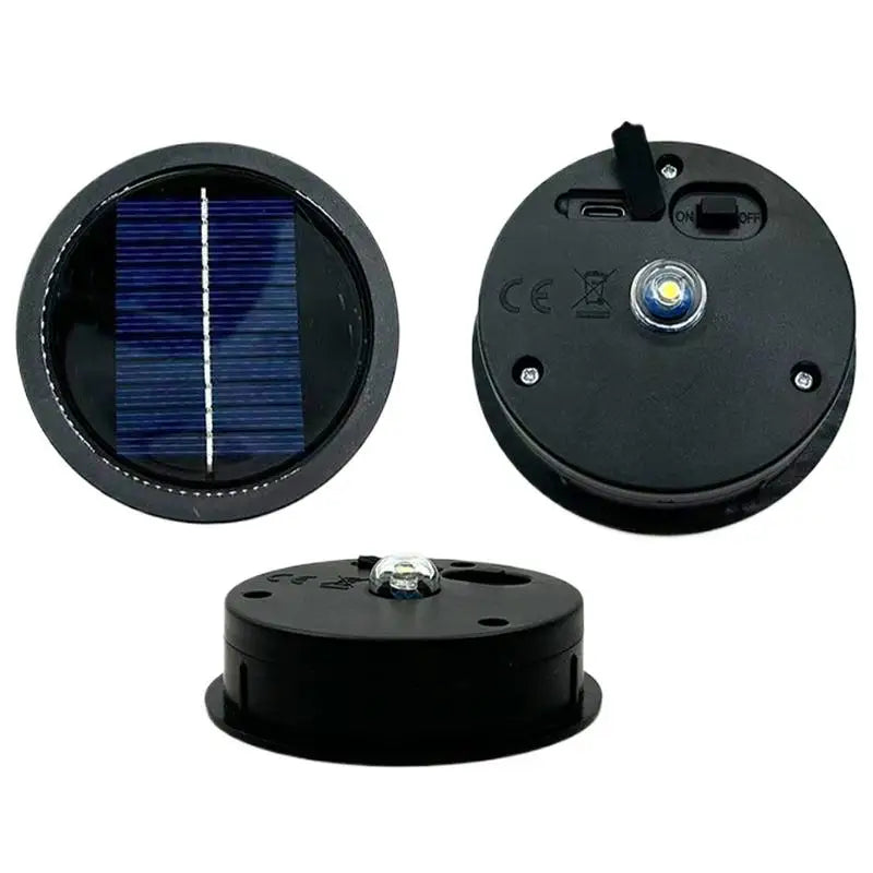 lanternes solaires decoratives jardin suspension panneau solaire led usb charge batterie