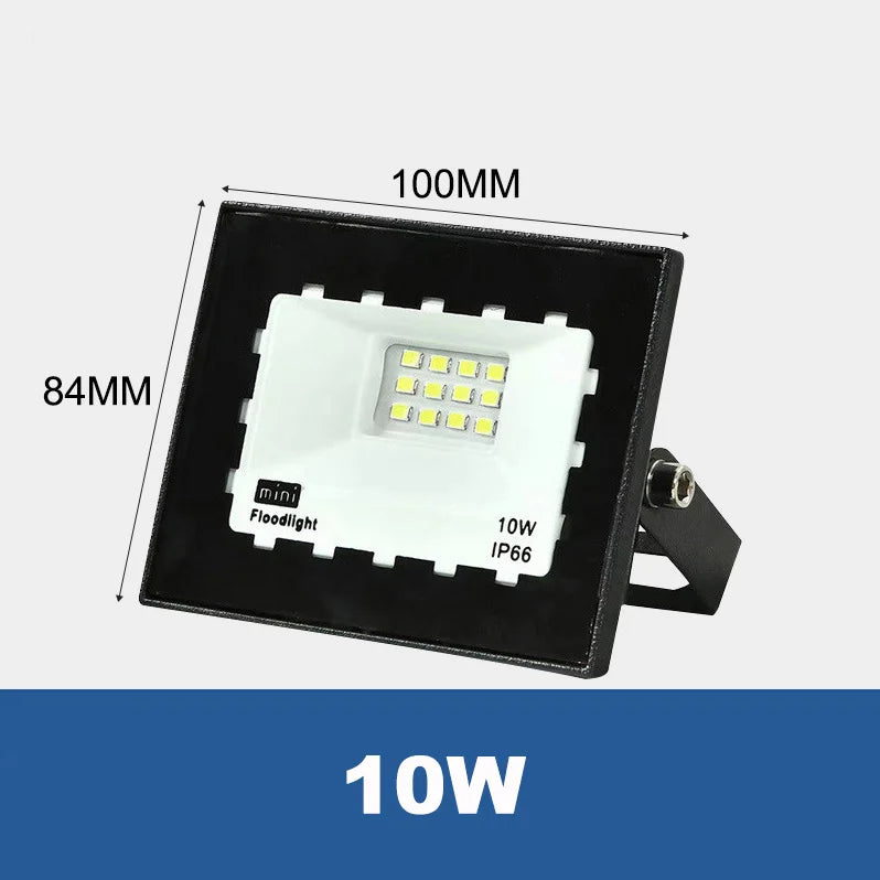 projecteur led extérieur ip66 moderne noir réglable 10w 20w 30w 50w 100w