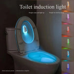 veilleuse lampe nuit led rechargeable capteur mouvement moderne blanc adhésif salle bain couloir