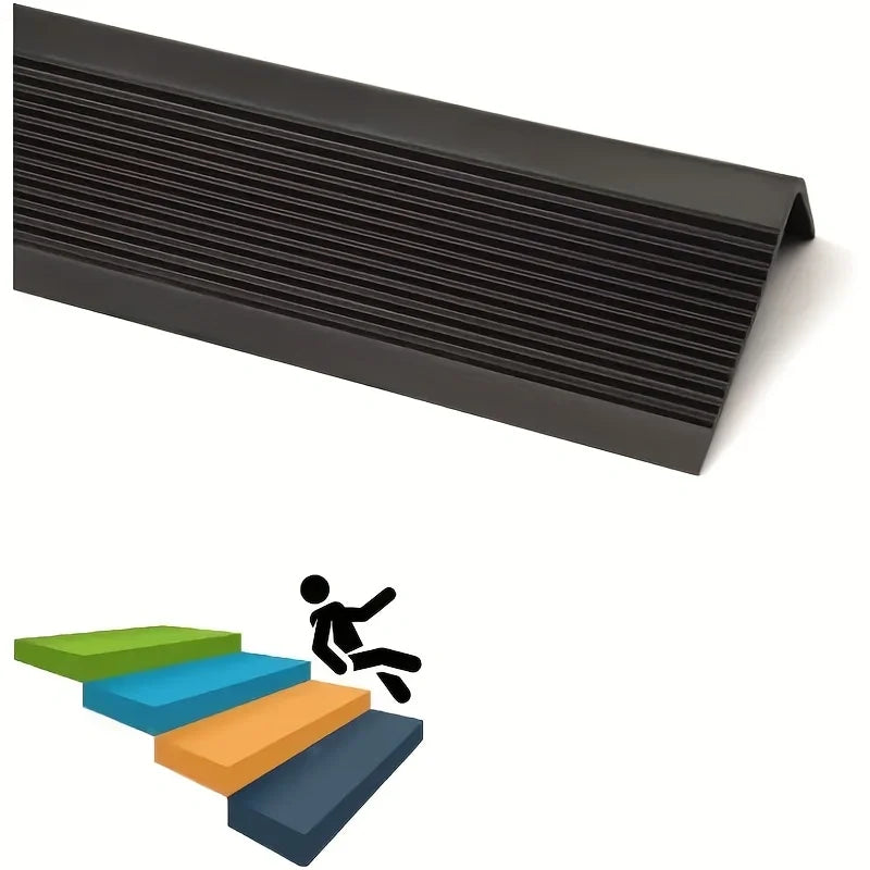 protection anti dérapante escalier adhésif double face moderne marron gris rouge texturée marches carrelage