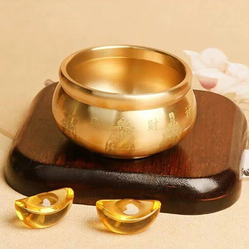 ornements decoratifs resine or gravures florales caracteres chinois traditionnels asiatiques bouddhistes trousseau lingots bracelet