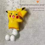 porte brosse dents murale pokemon pikachu squirtle bulbasaur ventouse salle bain