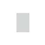 cadre photo magnétique moderne transparent bordure blanche acrylique photo film carte timbre affichage réfrigérateur