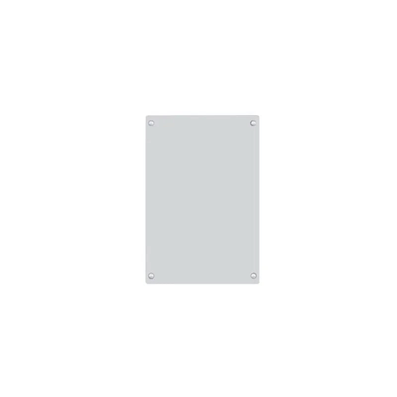 cadre photo magnétique moderne transparent bordure blanche acrylique photo film carte timbre affichage réfrigérateur
