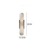 applique murale moderne marbre doré blanc gris éclairage led mur fixe élégantintérieur chambre