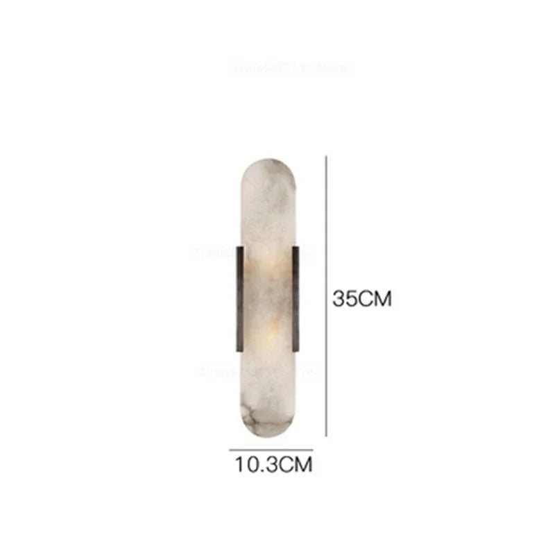 applique murale moderne marbre doré blanc gris éclairage led mur fixe élégantintérieur chambre