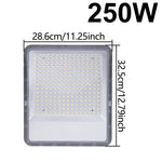 projecteur led moderne 220v ip66 blanc mat extérieur mur câble alimentation aluminium