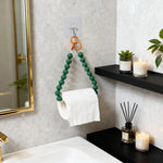 porte rouleau papier toilette moderne rose bleu vert blanc salle bain sans perçage