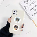 sticker autocollant cartoon personnages mignons motifs colorés 500 pièces rouleau scrapbooking journal intime carnet