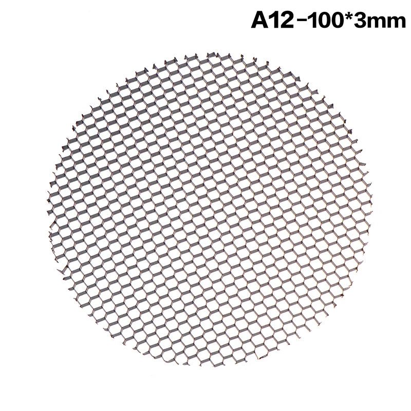 grille circulaire led noir maille fine moderne éclairage doux antiéblouissement chambre salon