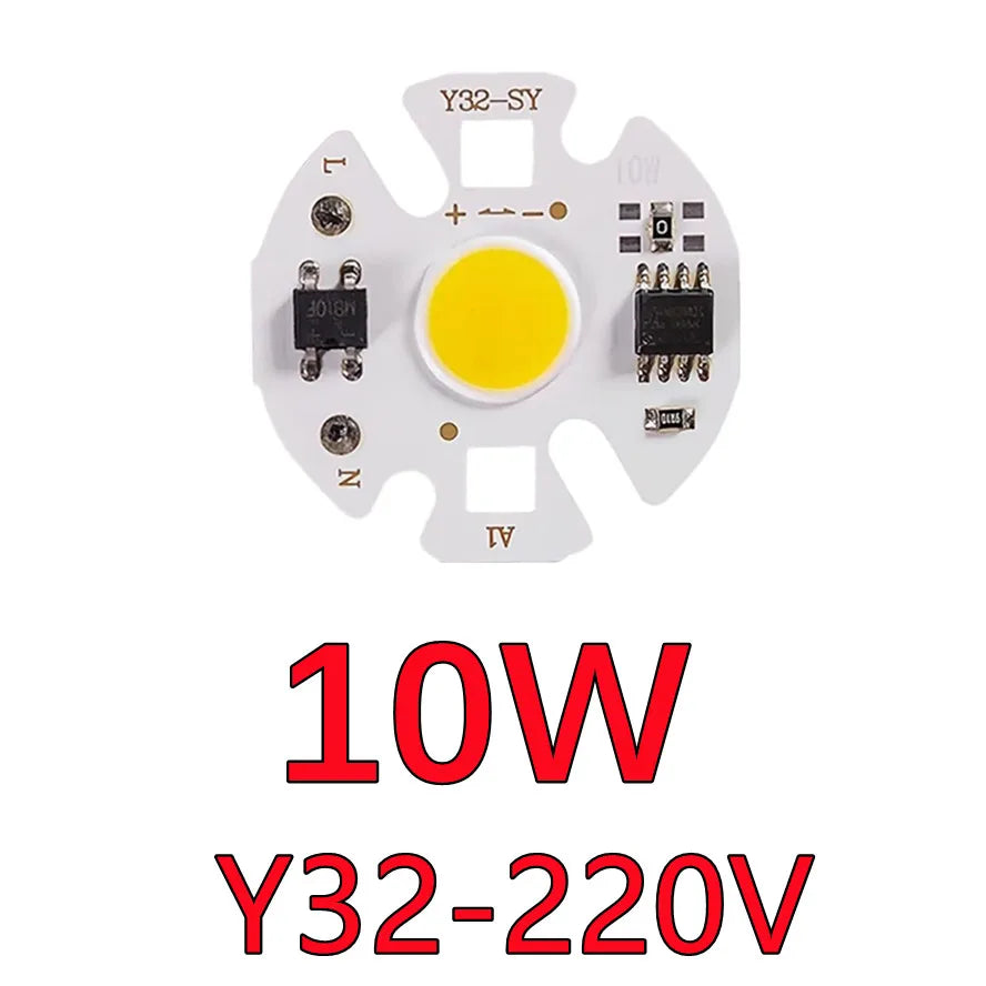 Chip LED COB 3W 5W 7W 10W 12W blanc blanc chaud moderne technologique sans