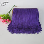 franges polyester dentelle rouge noir vert marron violet blanc rose moderne