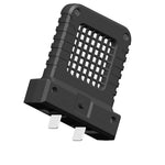 lampe travail led noir jaune moderne batterie intégrée clips rechargeable portative