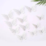 papillons décoratifs multicolores ornements floraux adhésifs diy gâteaux cupcakes boîtes cadeaux chambre coucher