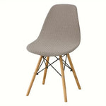 housse chaise extensible tissu motifs géométriques moderne vert gris noir festive mariage banquet