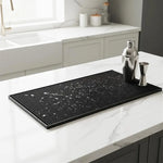 tapis bar perforé noir moderne durable antidérapant vinyle maison service