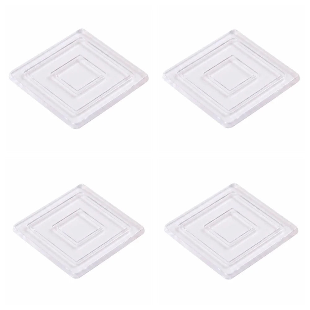 anti dérapants pads adhésifs transparents ronds modernes 3cm 4cm 5cm 6cm 8cm sets