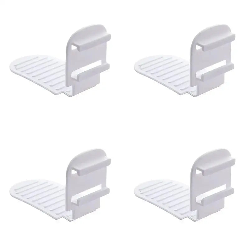 fixations clipser rideaux blanc gris moderne minimalistes texturées lignes horizontales