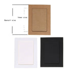 Cadre photo kraft blanc pour décoration