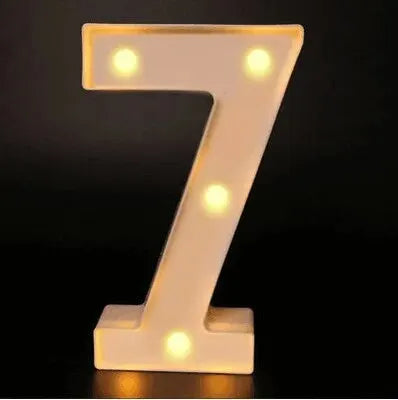 lettres lumineuses blanches rondes veilleuse deco vintage brillantes maison anniversaire noel cœur