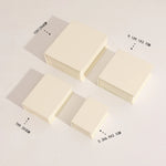 boîte bijoux carton luxe livre couvercle rabattable rangement colliers bagues