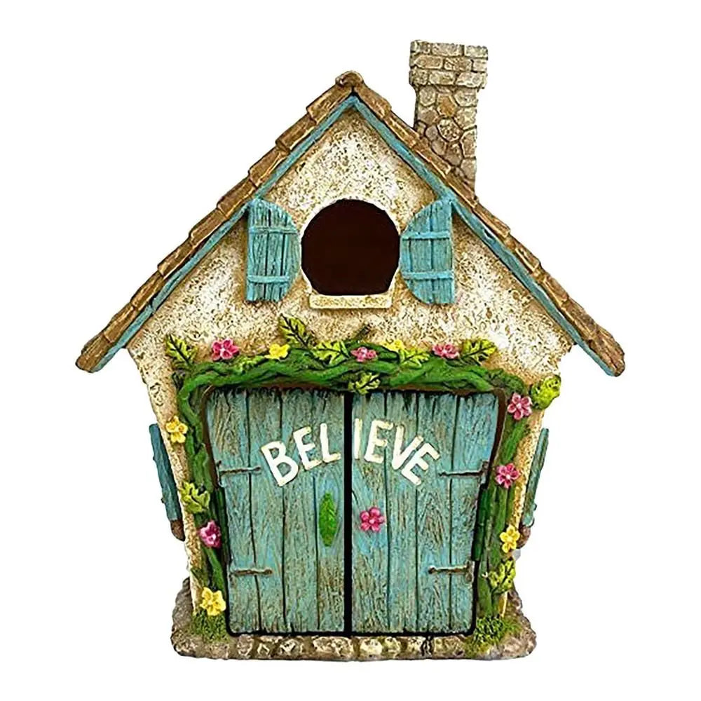 porte miniature fantaisie pierre feuilles motifs floraux adhésif animaux décoration jardin