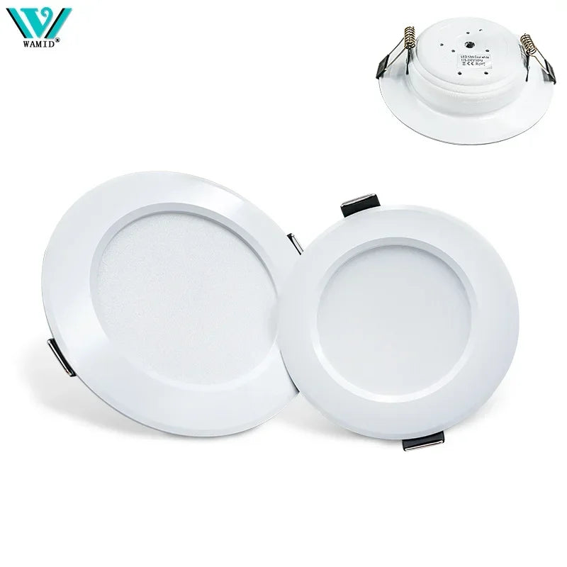 spots led blancs modernes clips métalliques 3w 5w 7w 9w 12w 15w 220v