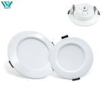 spots led blancs modernes clips métalliques 3w 5w 7w 9w 12w 15w 220v