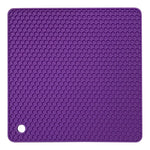 tapis silicone protection moderne violet bleu vert orange gris beigeToPointTexture nonGlissant