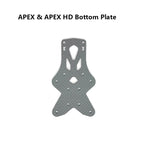 pièces cadre drone fibre carbone gris hélicoptère rc fpv diy moderne technologie