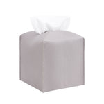boîte mouchoirs moderne cuir noir blanc gris marron amovible rangement cuisine