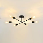 lampe suspension led chrome doré noir moderne ampoules vintage éclairage quotidien monté surface cuisine