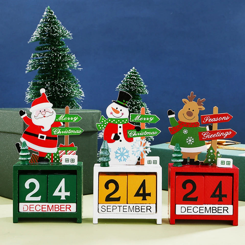 Décoration de Noël Père Noël bois