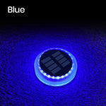 lumière solaire extérieure ip68 bleu noir blanche hexagonale adhésive minimaliste led étanche automatique patio