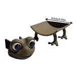 support rouleau papier toilette animaux rose noir gris beige porc grenouille adhesive fixe