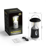 lampe portable led étanche camping trois couleurs gradation progressive suspensionextérieur