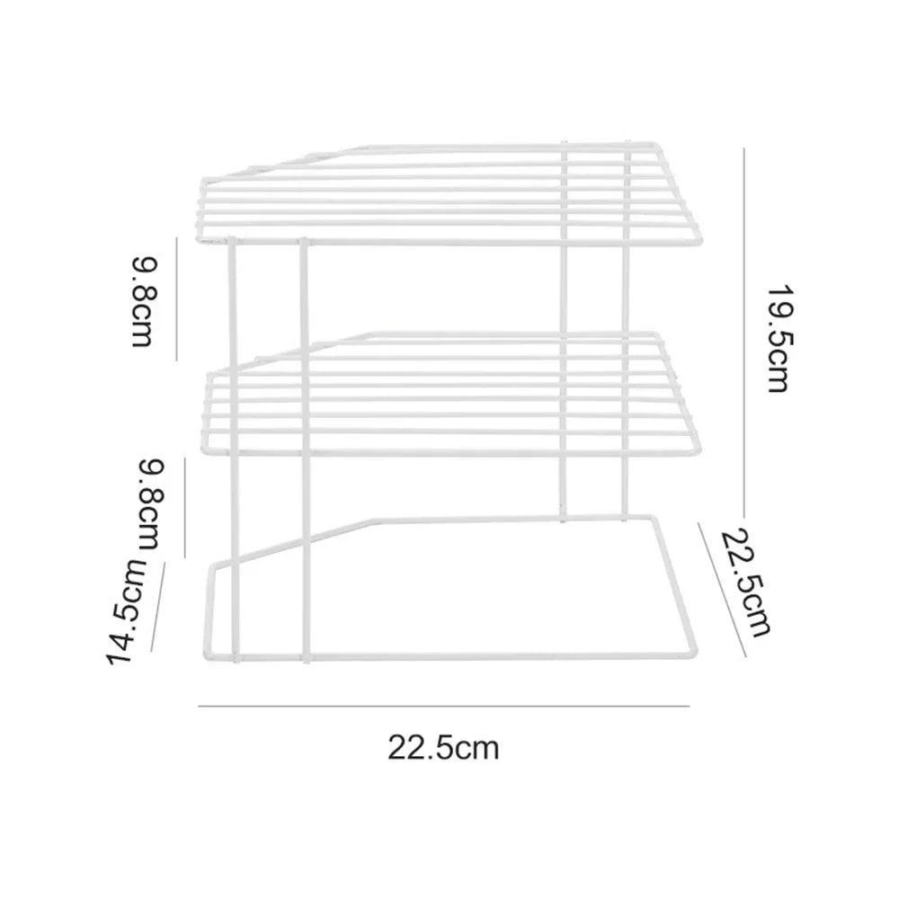 étagère moderne vaisselle noire métal grille assiettes bols cuillères pot couvercle cuisine suspendue