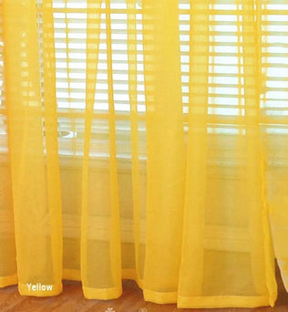 Voilage Jaune Moutarde | Ombre Interieur