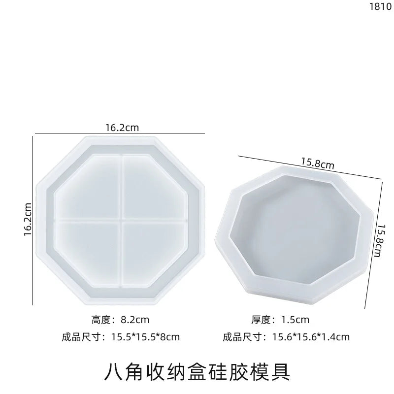 cache plante hexagonal transparent violet vert bleu blanc moderne minimaliste silicone bricolage fleur rangement