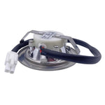 Spot LED argenté moderne adhésif 120° blanc froid 60lm 12V 68mm pièces