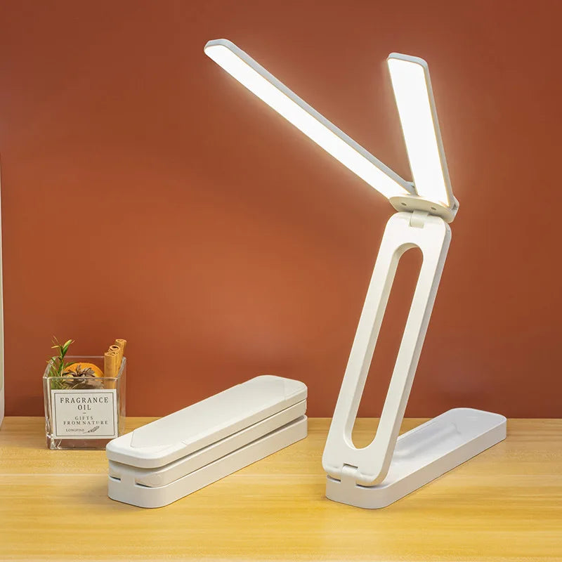 lampe pliable moderne blanc sans ombre interrupteur tactile flux lumineux bas certification rohs adaptable