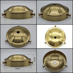 cache lampe noir doré argenté classique métal chrome rond lisse opacité fixations éclairage