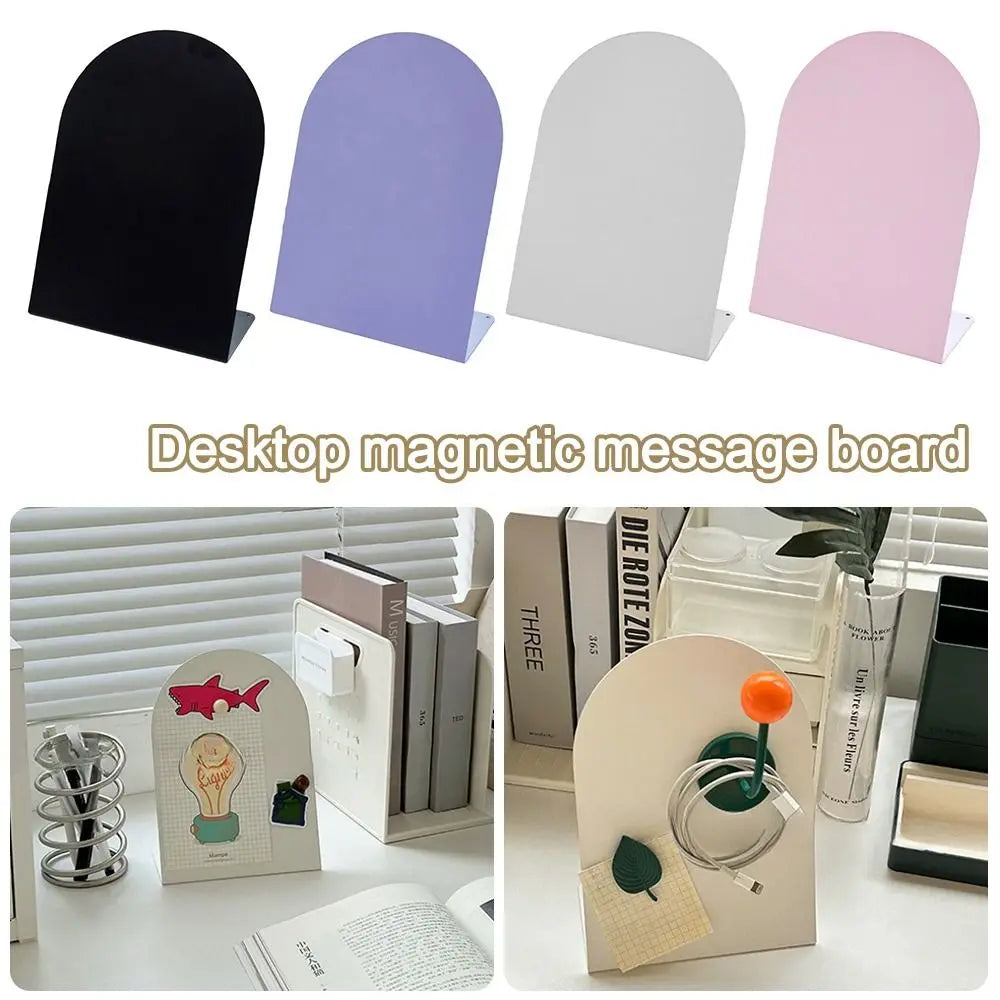 tableau magnétique floral violet rose noir blanc moderne minimaliste adhésif autocollants stylos calendrier