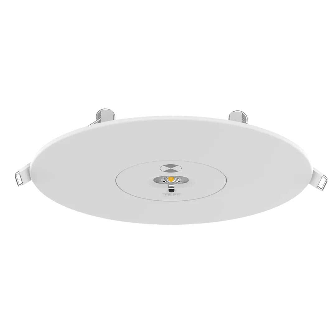 luminaire encastré blanc led flexible moderne minimaliste fixation métal argenté